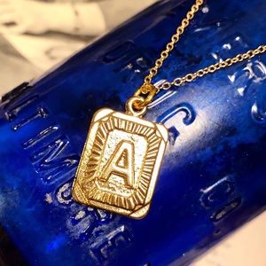Gold plated alphabet necklace Letter necklace✨✨✨